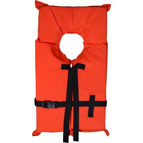 Child Medium Orange Vest, 50-90 Lbs.