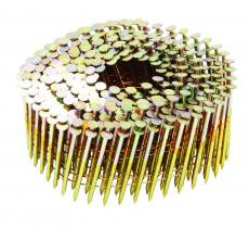 Grip Rite 2" x .099", 15 Degree Wire Coil, Round Head Nails, Bright, Ring Shank, (3,000/Carton), #GRC6R99D