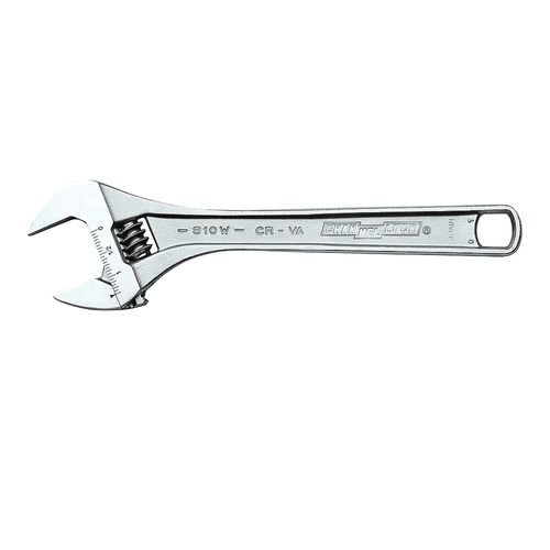 Channellock Adjustable Wrench, Plain Handles 6 In.
