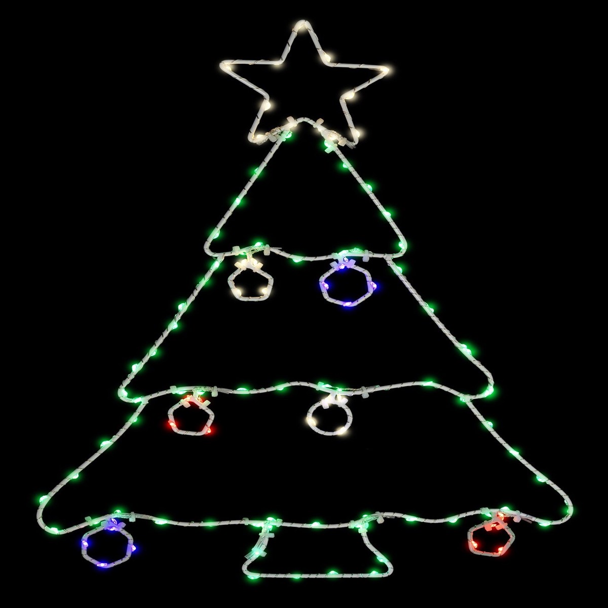 17" LED Christmas Tree Silhouette Decoration