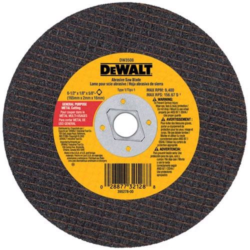 Metal Cutting Saw Blade 6 1/2" - 5/8"- Diamond Arbor