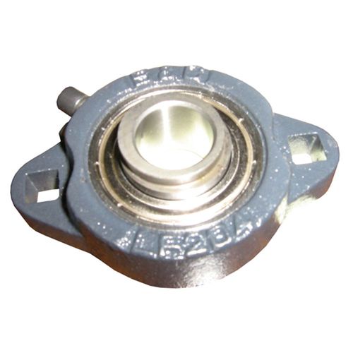 3/4 Inch Round Bore 2 Hole Flange Bearing w/ Locking Collar