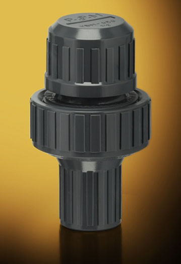 Plast-O-Matic Series VBM 1 in. Self-Closing PVC Vacuum Breakers w/ FKM Seals