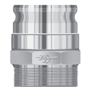 PT Coupling 6 in. FSV-Adapter 360° Swivel Male Adapter x Male NPT