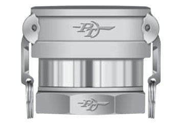 PT Coupling 4 in. DSV-Coupler 360° Swivel Female Coupler x Female NPT