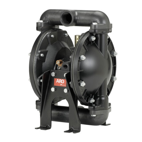 ARO PRO Metallic Series 1 in. NPTF Aluminum Air Diaphragm Pump w/ Nitrile Rubber Diaphragms & Balls, Stainless Steel Seats