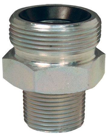 Dixon GJ Boss Ground Joint Seal Male Spud - 1 in. Male Wing Nut Thread x Male NPT