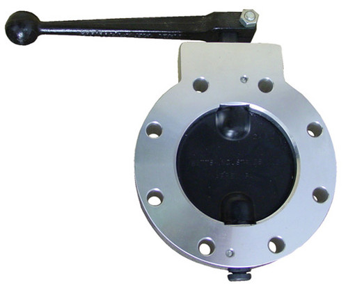 Betts WD Series 4 in.Aluminum Wet-R-Dri Detent Valve w/Nitrile Rubber Seals & Disc, TTMA Flange