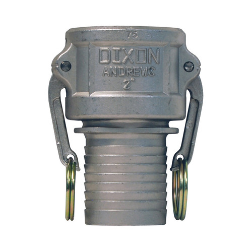 Dixon 1 1/2 in. Stainless Steel Part C Couplers w/ Notched NOS Shank