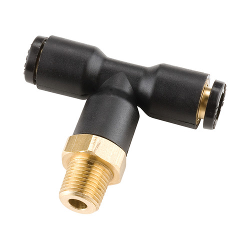 Dixon Legris D.O.T. 1/2 in. OD Push-In Male Branch Tee x 3/8 in. Male NPT