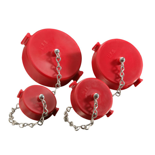 United Fire Safety 2 1/2" NY(FD) Threaded Cap - 2 1/2" - NY(FD) - 3.0686"
