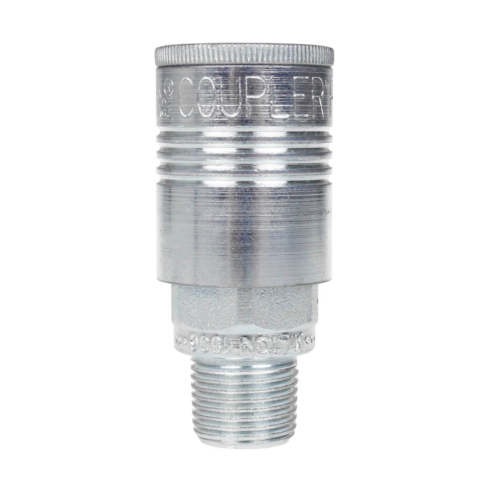 3/8" FNPT Male P-Style Coupler Buna-N Seal 300 PSI Milton 1806