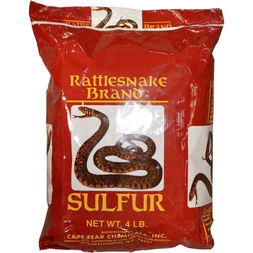 Sulfur, Rattlesnake Brand ™, 4 Lb.
