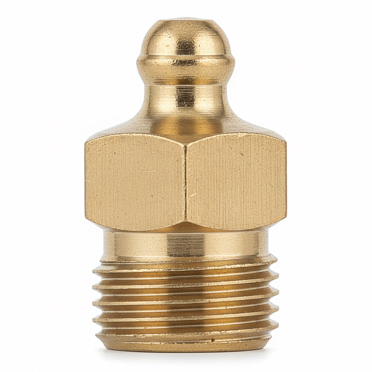 1/4"-18 NPT STRAIGHT - SHORT GREASE ZERK - BAG OF 10