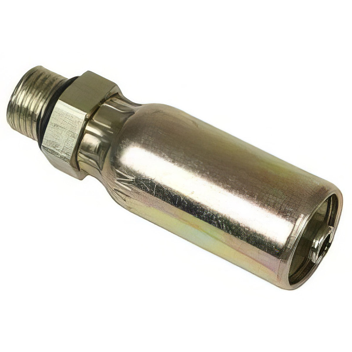 VARI-CRIMP SERIES - 3/8 INCH HOSE, WITH 7/8 X 14 THREAD SIZE, ORB MALE STRAIGHT RIGID