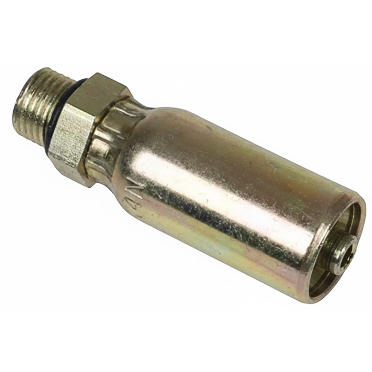 VARI-CRIMP SERIES - 3/8 INCH HOSE, WITH 9/16 X 18 THREAD SIZE, ORB MALE STRAIGHT RIGID