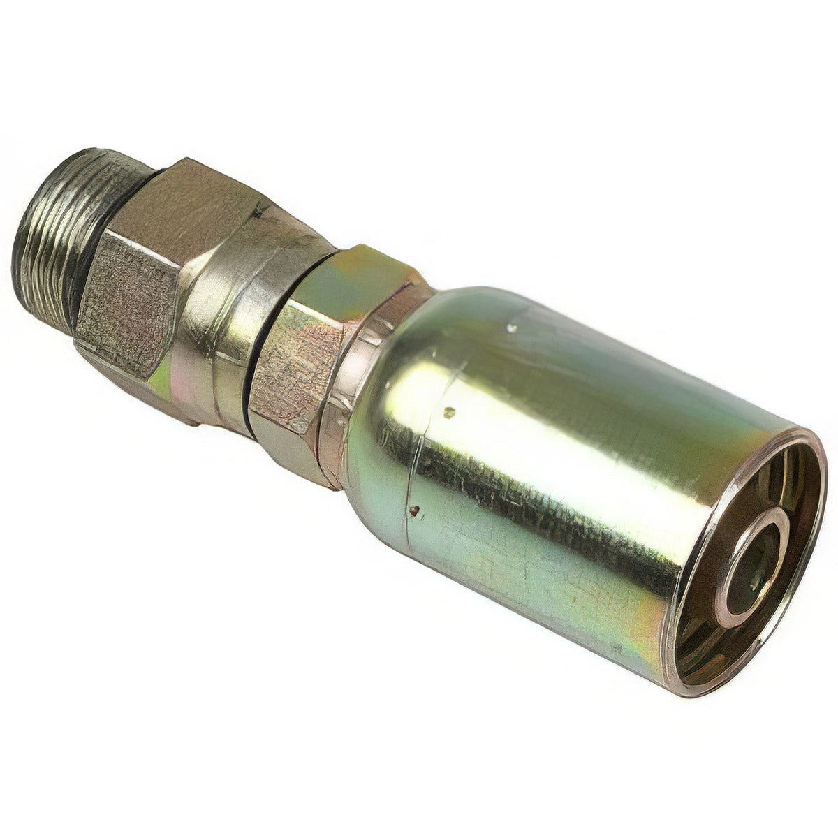 VARI-CRIMP SERIES - 1/2 INCH HOSE, WITH 7/8 X 14 THREAD SIZE, ORB MALE STRAIGHT SWIVEL