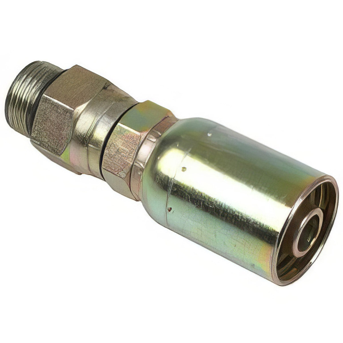 VARI-CRIMP SERIES - 1/2 INCH HOSE, WITH 3/4 X 16 THREAD SIZE, ORB MALE STRAIGHT SWIVEL