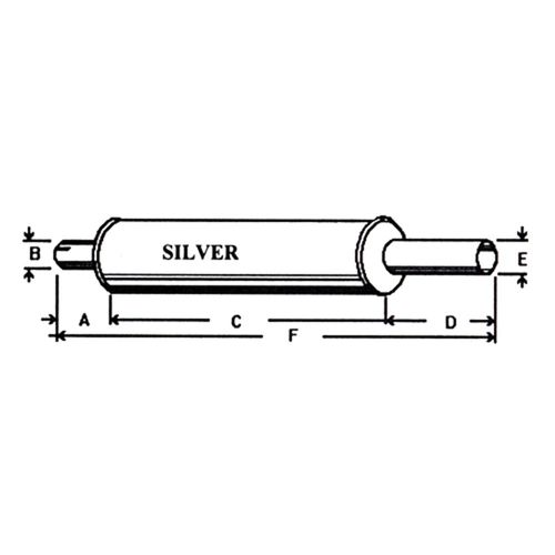 IH-1 INTERNATIONAL TRACTOR MUFFLER