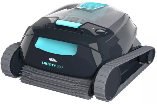 Dolphin LIBERTY 300 Cordless Automatic Pool Vacuum, Inductive Charging, Wall Climbing, Click-Up