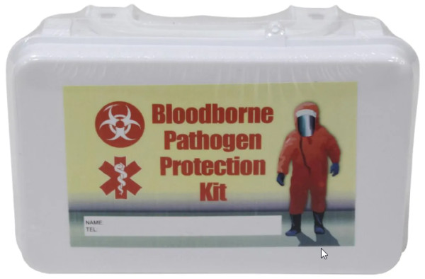 Kemp USA Bloodborne Pathogen Kit In Plastic Case 10-597