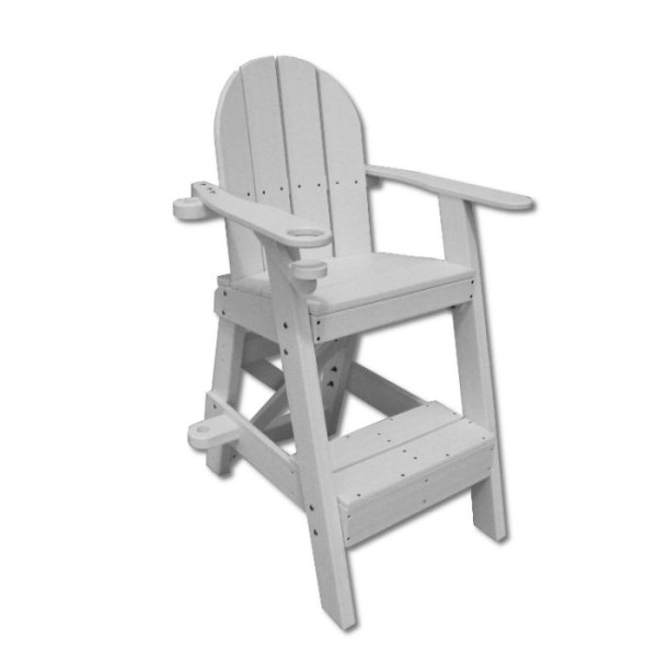 Tailwind One Step Lifeguard Chair 30-Inch Seat- Standard Color LG505 or Red LG505R