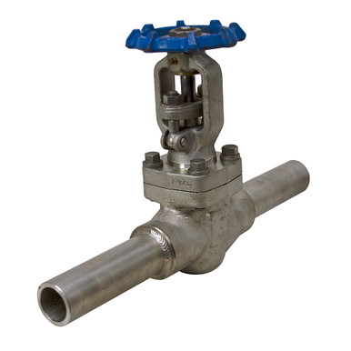 1-1/2" NPT Stainless Steel Globe Valve EG&G ANSIB I6.34CL600