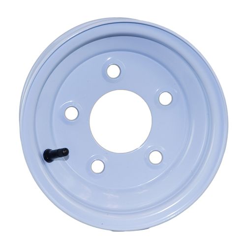 HI-RUN White Wheel, 10X6 5-4.5, Bore 2.81", Offset -2.5mm, NB1062