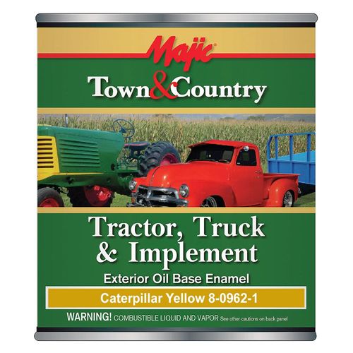 Tractor, Truck and Implement Paint, Caterpillar Yellow, 1 Gallon
