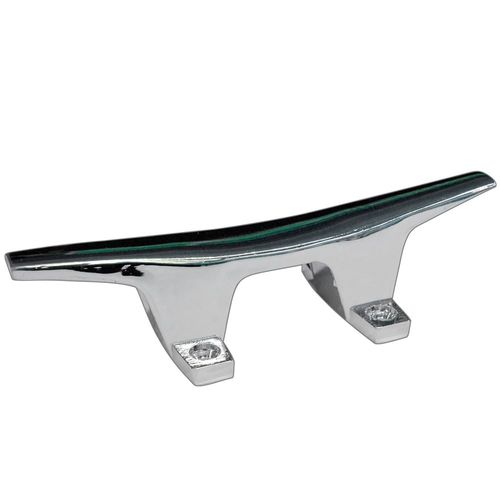 SeaSense 6" Chrome Plated Zamak Cleat, Single