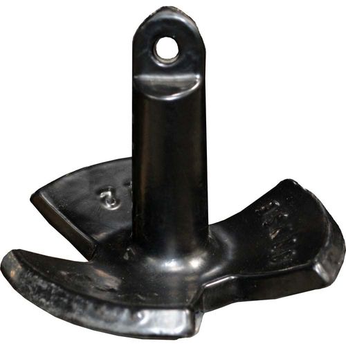 SeaSense 50074542 12 lb Black Vinyl Coated River Anchor