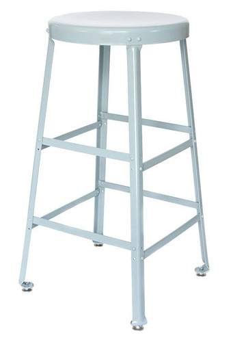 Montisa Learning Angle Steel Stool Steel Seat, 30"