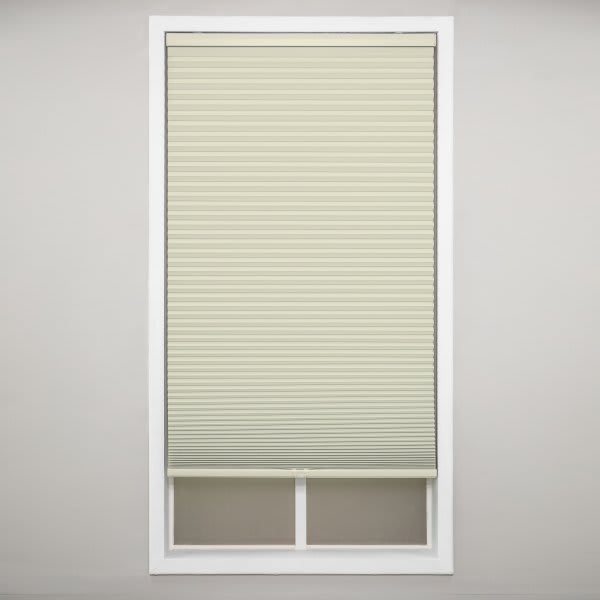 St. Charles Blackout Honeycomb Cellular Shade, Alabaster, 26.5 X 64