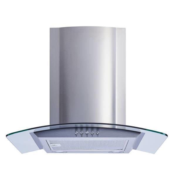 Winflo 36" Convertible Stainless Steel/Glass Wall Mount Range Hood
