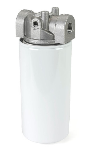 Spin-On Filters Assembly: 10 Micron, 3/4 NPTF Port, 15 PSI Bypass