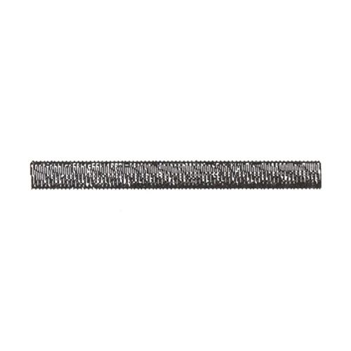 7/16" x 24" Threaded Rod Zinc Plated Steel Coarse Thread