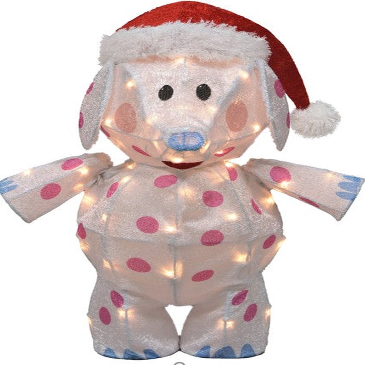 24" Misfit Elephant Christmas Yard Decoration
