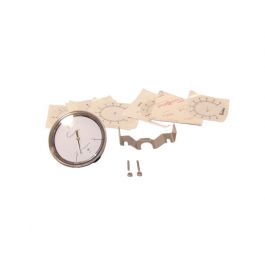 Schneider Electric (Barber Colman) 2422-002 3.5" Receiver Gauge Flush-Mount 3-15 PSI