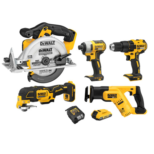 DeWalt 20V MAX 5-Tool Cordless Combo Kit