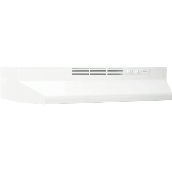 Broan-Nutone 41000 Series 30" Ductless Under Cabinet Range Hood W/Light In White