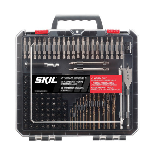 Skil Drill & Drive Bit Set, 120-Piece