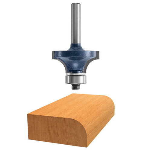 Bosch Carbide-Tipped Roundover Router Bit, 5/16" x 1/2"