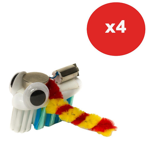 Brown Dog Gadgets Bristlebot Kit, 4 Pack