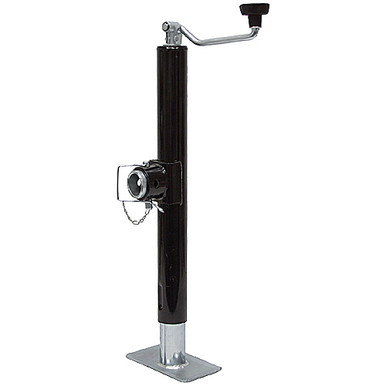 2000 lb 10" Top Wind Trailer Jack Round Tube Northfield RD200-TWS-TMR-PZ