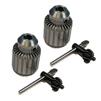 DeWalt Drills Replacement (2 Pack) 3/8" Chuck & Key - 287982-00-2PK