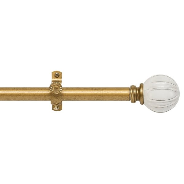 Achim Buono Ii Decorative Rod And Finial Emma 28 To 48", Case Of 6