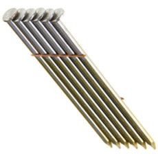 Grip Rite 3-1/4" x .120", 28 Degree Wire Weld Offset Round Head Nails, Bright, Smooth Shank, (1,000/Tub), #GRW12H1