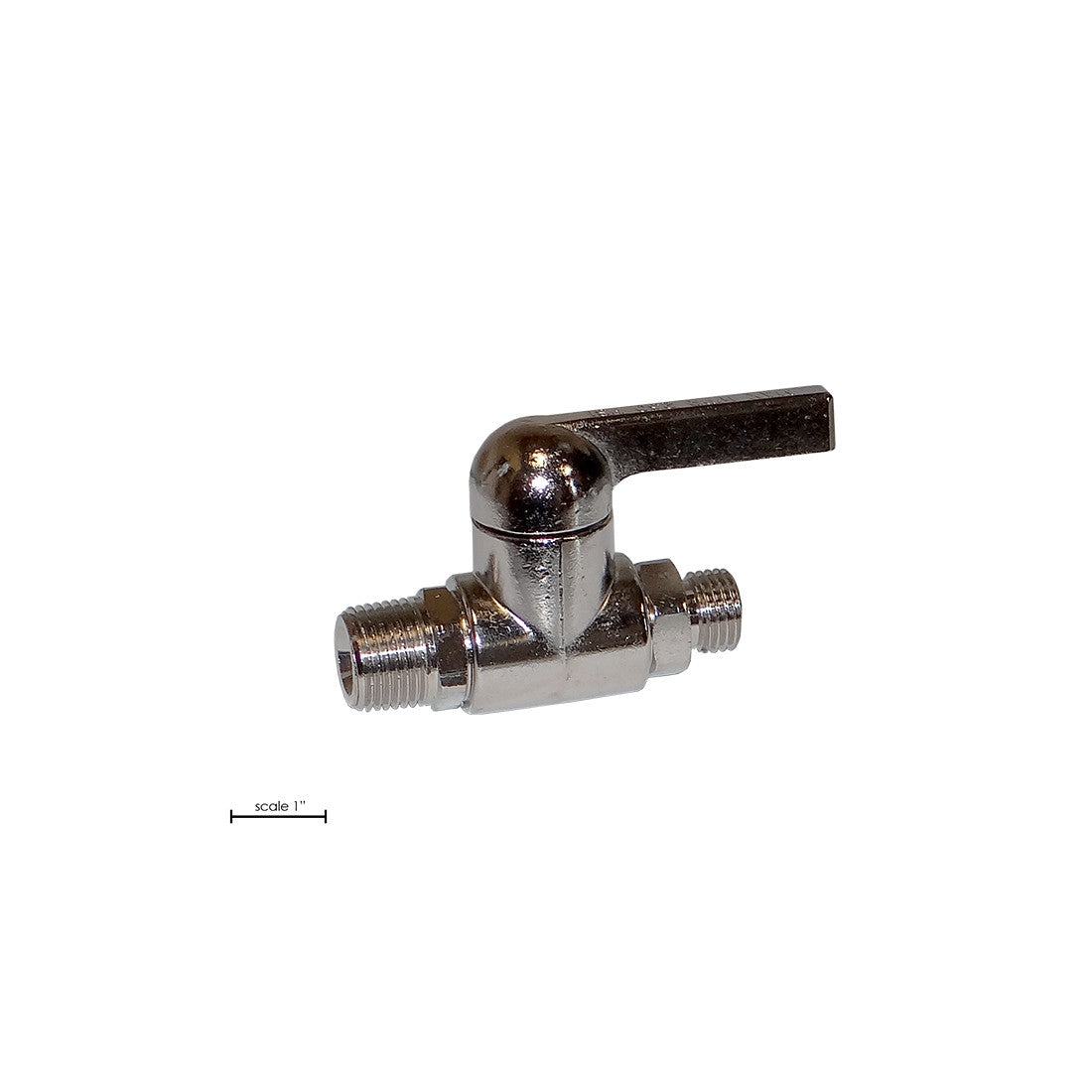 Binks 7281612 Replacement Ball Valve: 1/4" NPS x 3/8" NPT, 250 PSI