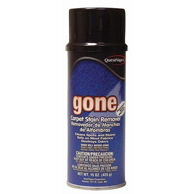 Gone Carpet Stain Remover, 15 oz Aerosol, 12/Case