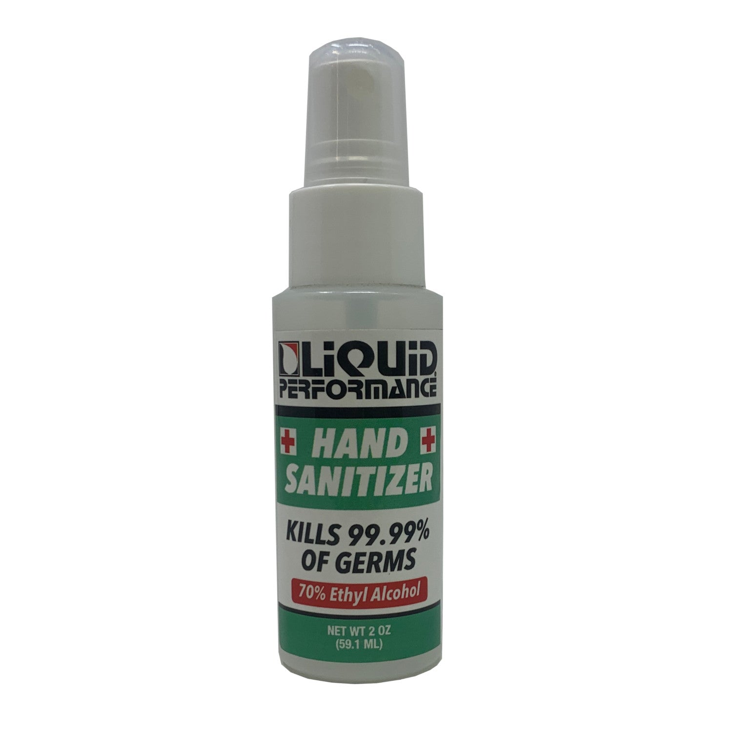 Liquid Performance Hand Sanitizer, 2 oz. Spray